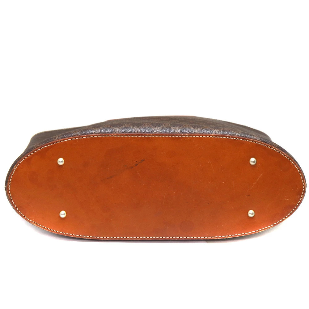 Celine handbag Macadam brown - Picture 5 of 6